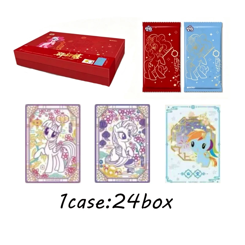 wholesale KAYOU My Little Pony Friendship Eternal Lucky Fortune Booster Full Box Anime Collectible Trading Cards