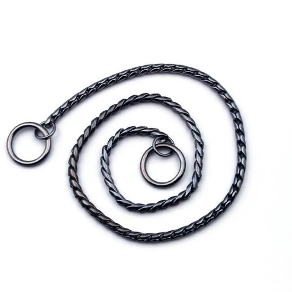 

Pet Dog Dog Training Collars Snake Chain Pet Collar Accessories Large Necklace Heavy Duty