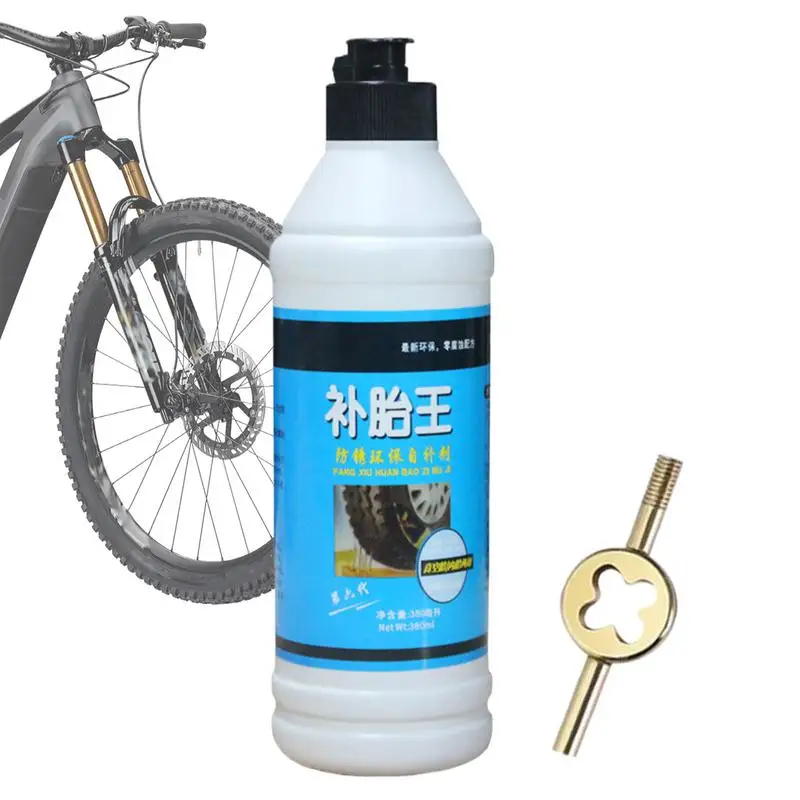 Tubeless Tire Sealant 380 ML Sealant Repair For Highway Vehicles Long Lasting Eco-friendly Efficient Tyre Sealant For Road