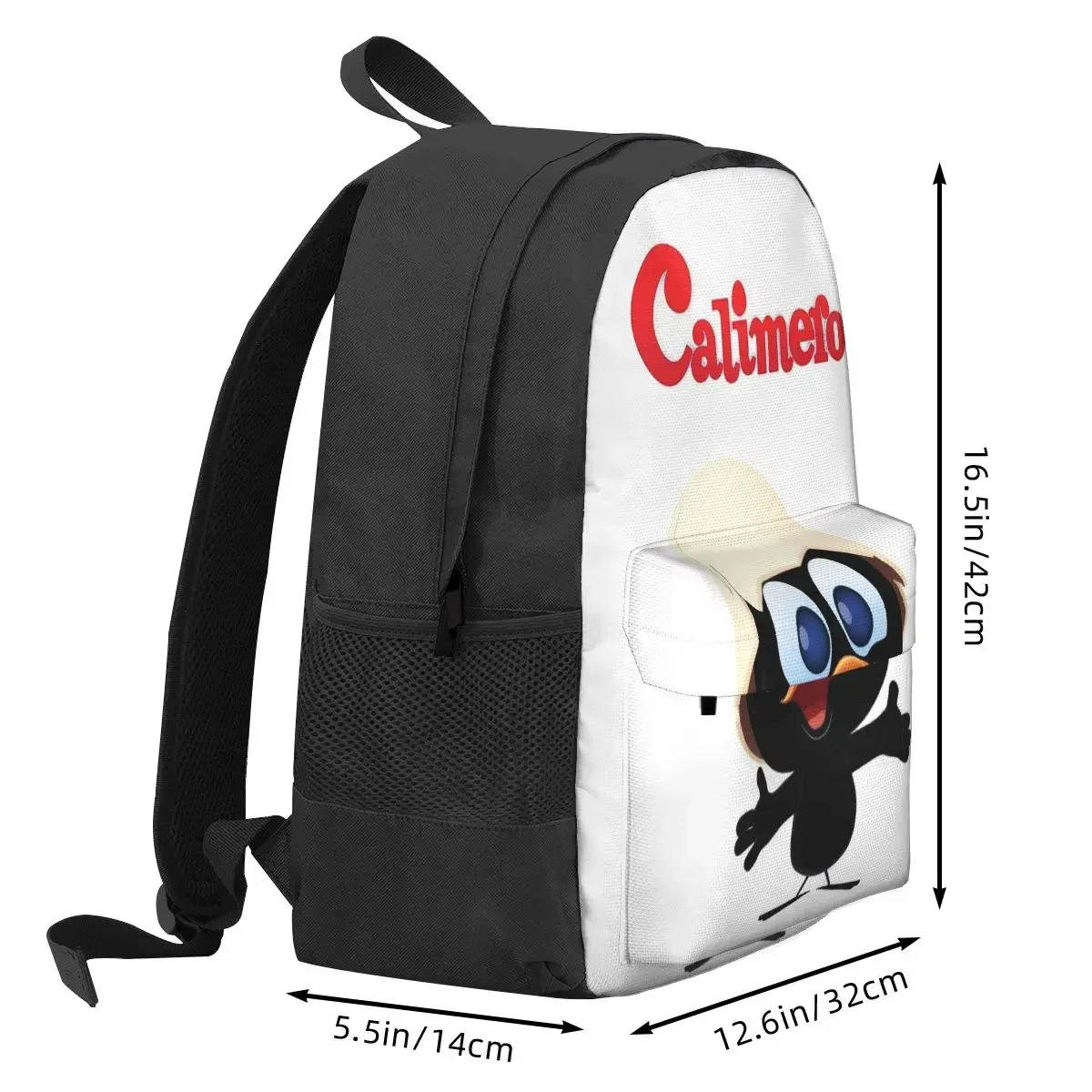 Calimero Backpacks Boys Girls Bookbag Children School Bags Cartoon Kids Rucksack Laptop Rucksack Shoulder Bag Large Capacity