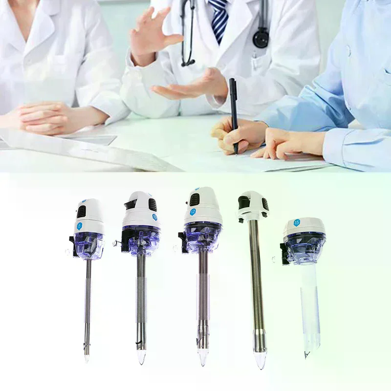 /JCS/Disposable Optical Puncture Cone Flip Type Puncture Cannula For Laparoscopy Visible Entry  Equipment 5/10/12/15mm