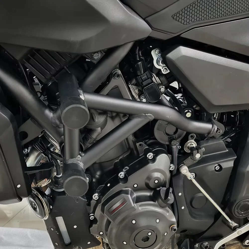 For YAMAHA MT-07 MT07 2024 2025 Motorcycle Highway Bumper Frame Protection Engine Guard Crash Bars Fall protection Bracket