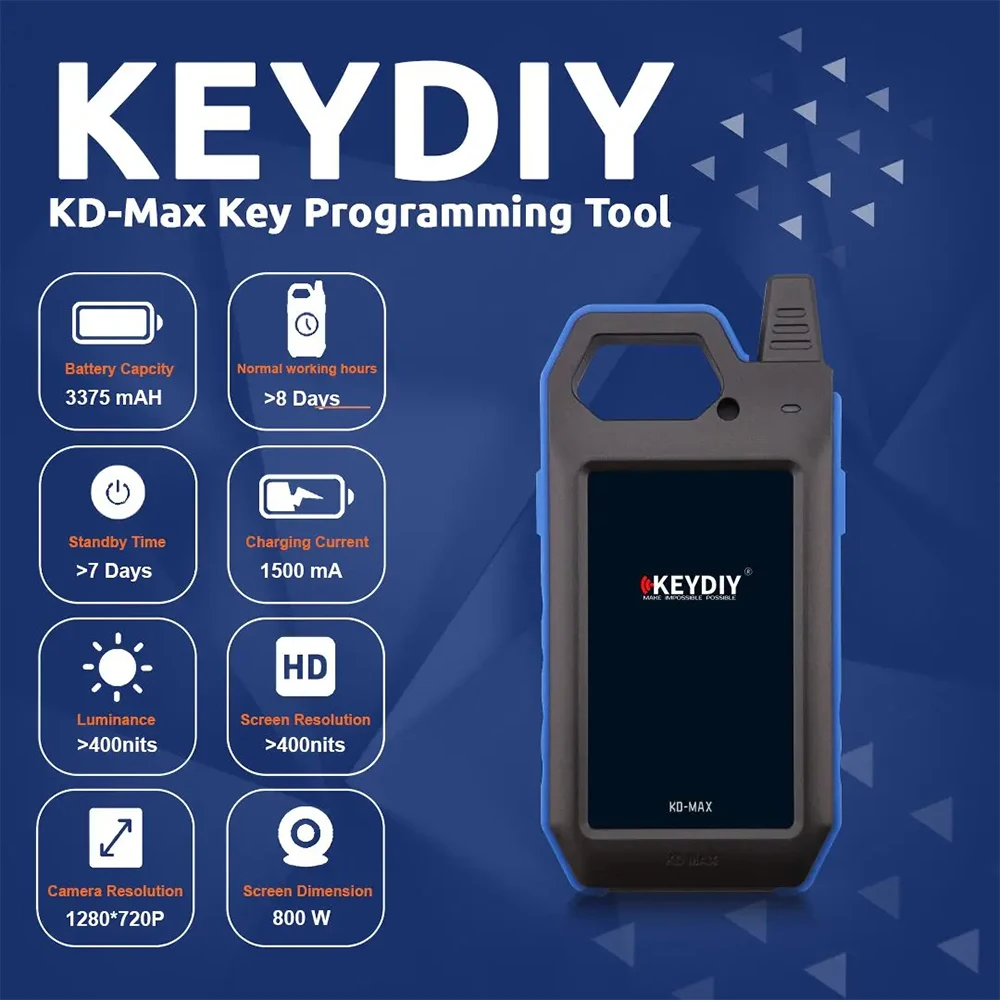 Picture 4: KEYDIY KD MAX Key Programmer Tool Maker and Generator With 96bit 48 Copy Function Transponder Chip Copier Mutil-functional