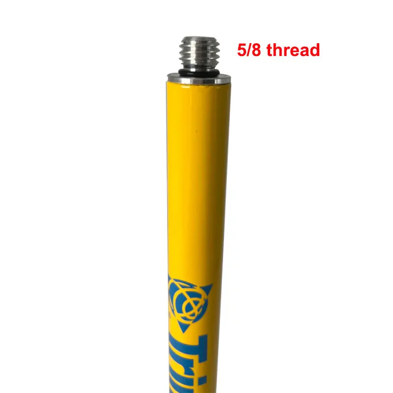 2PCS 30cm 1 Foot Surveying Extension Pole Prism Antenna Extend Section For Trimble R12i R12 R10 R9snR8s R2 GPS 5/8 x 11 thread