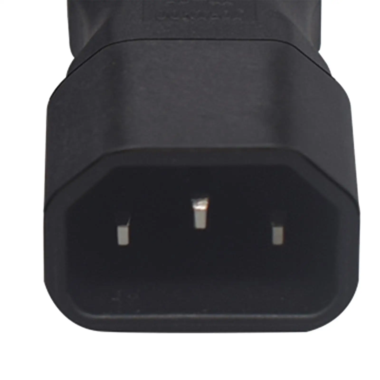 IEC 320 C14 to C15 Alternating current Converter Adapter 250V 10A Heat Resistant for Desktop Computers