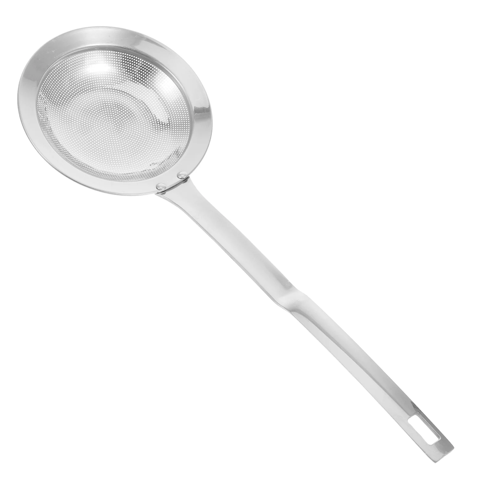

Stainless Steel Grease Spoon Fat Separator Mesh Strainer Fine Handle Oil Filter Flour Sifter Colander Kitchen Tool