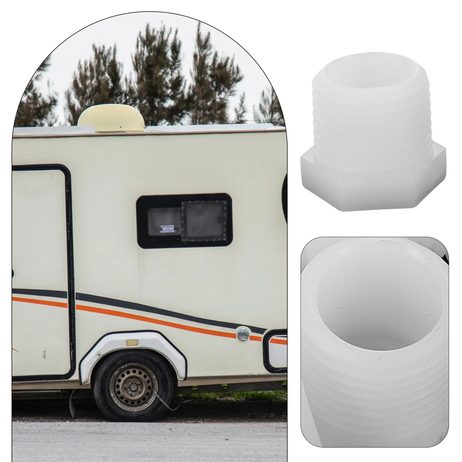 

12pcs Water Heater Drain Plug Durable PVC Easy Install Accessories Compatible Models Prevent Blockages Pipes Heater