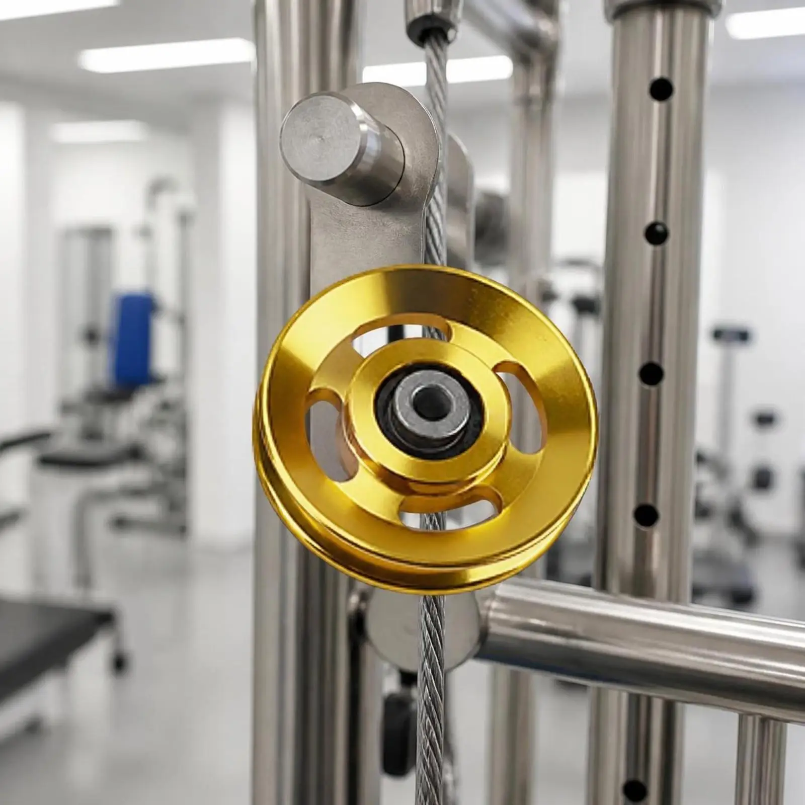 Durable Plastic Pulley Wheel for Gym Cable Crossover Machine and Bodybuilding Pulley Accessories