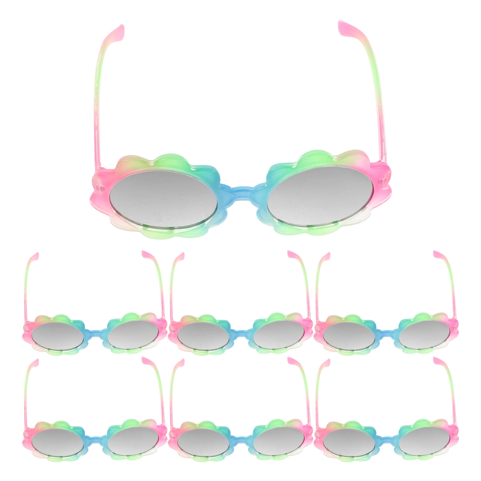 

7 Pcs 's Sunglasses Flower Goodie Bag Stuffer Classroom Bulk Sunflower Protection Party