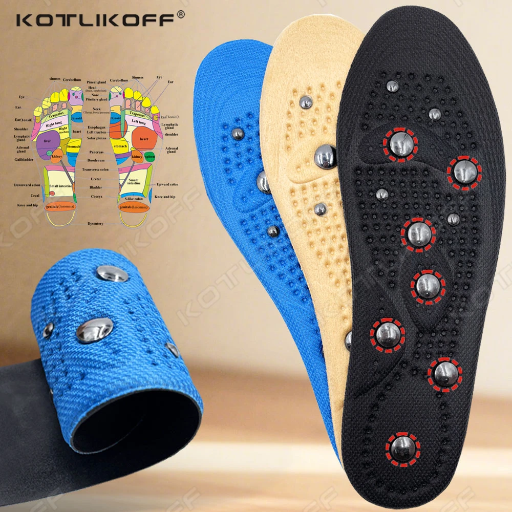 

1 пара ортопедических массажных стельок для мужчин и женщин, разработанных для похудения, снижения веса и облегчения боли, терапевтические стельки для обуви