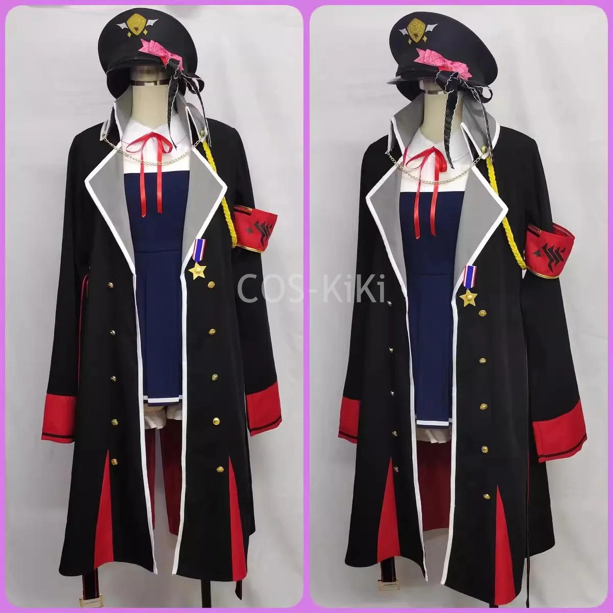 COS-KiKi Blue Archive IJN Ibuki Game Suit Lovely Military Uniform Cosplay Costume Halloween Party Role Play Outfit Any Size