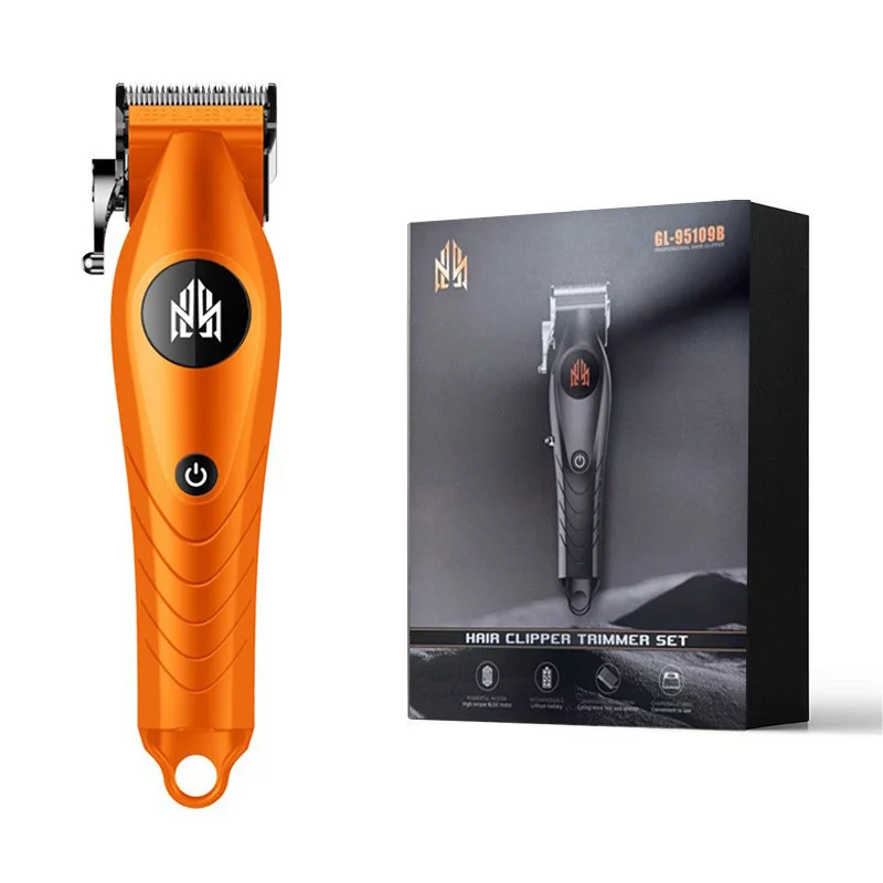 GL95509B GL95109B Professional Hair Clipper High Speed 8000RPM DLC Blade  Cover with Base Suitable for Men's Hair Salon