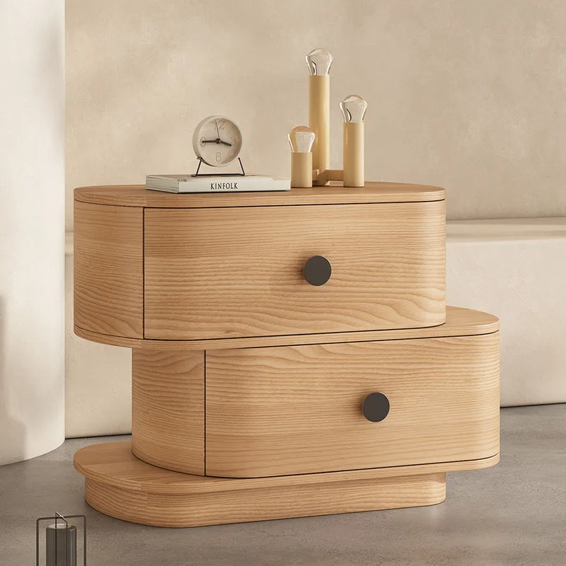 

Aesthetic Display Bedside Tables Creative Storage Elegant Trendy Night Table Delicacy Modern Mesitas De Noche Bedroom Furniture