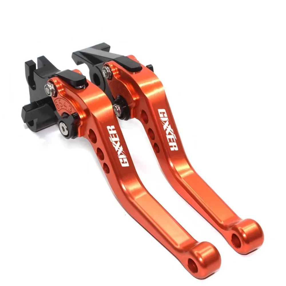 لسوزوكي GIXXER 250 SF 150 125 SF250 2020-2023 2024 دراجة نارية CNC اكسسوارات قصيرة دواسة فرامل العتلات مقبض قابل للتعديل مجموعة