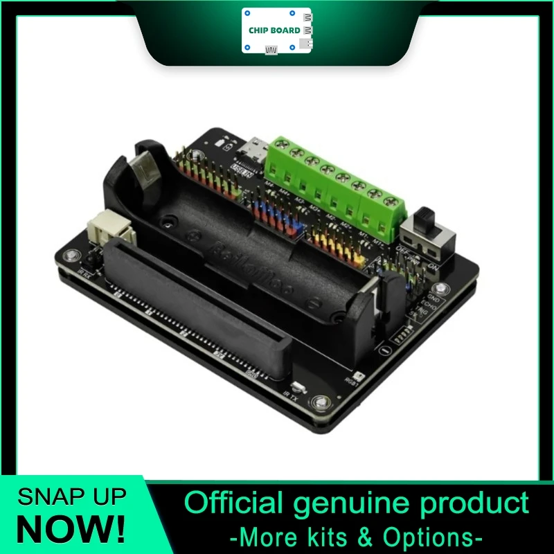 

Многофункциональная плата расширения DFRobot для UNIHIKER M10/K10 и micro:bit, управление сервоприводами, расширение питания и ввода/вывода