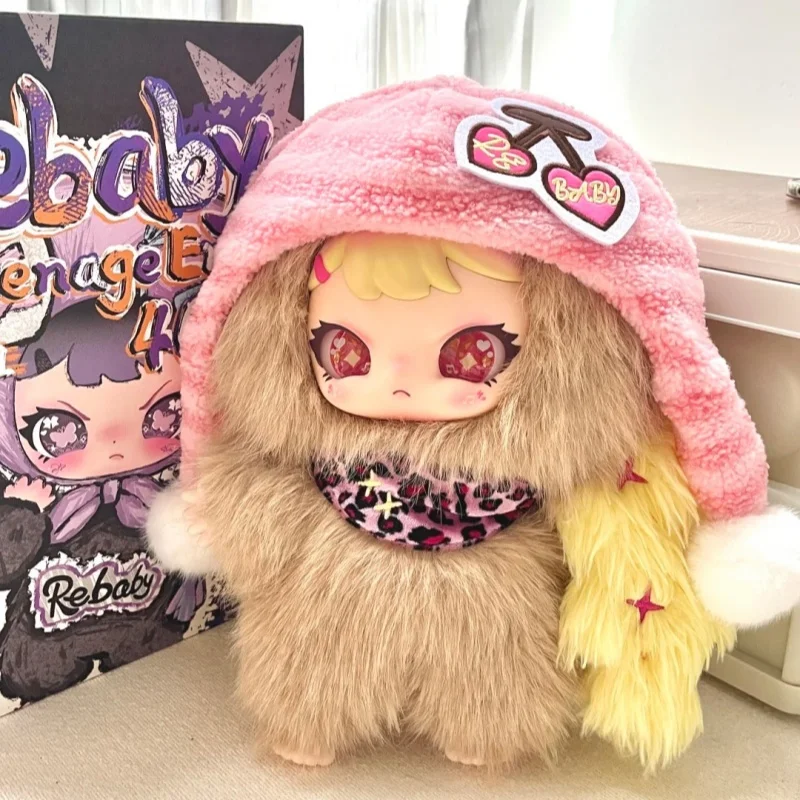 Rebaby Teenage Era 400% Series Blind Box Cute Rebaby Blind Doll Vinyl Plush Mystery Box Anime Action Figure Ornament Gift Toys view 2