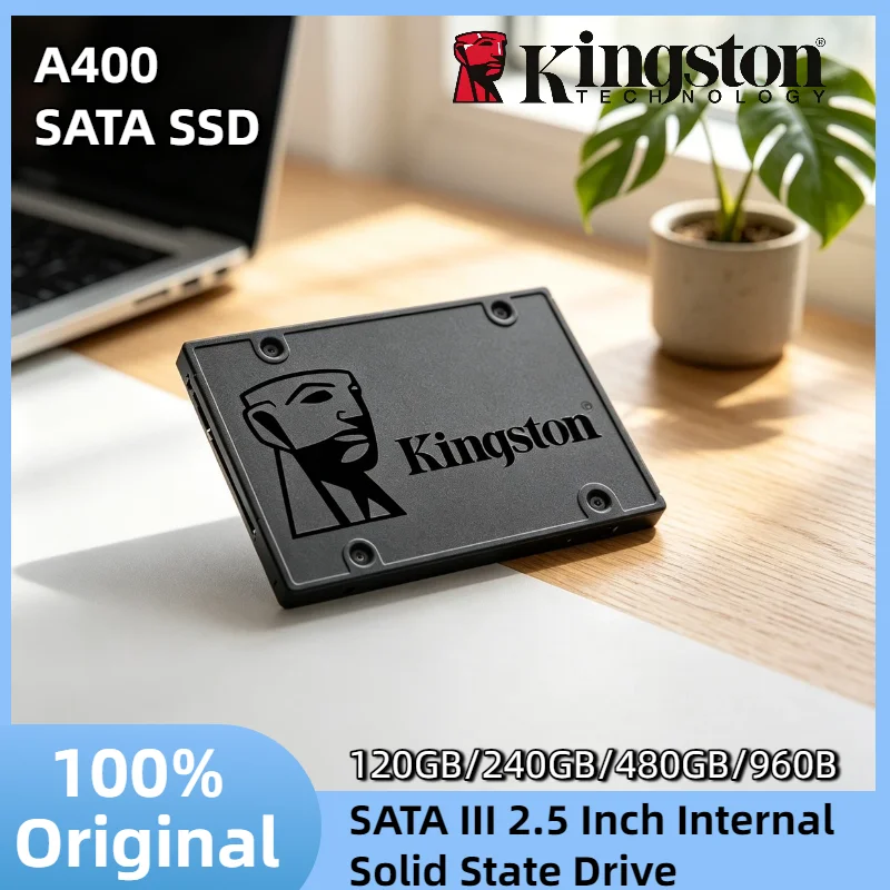 Kingston A400 SSD 960GB 480GB 240GB 120GB 2.5 Inch SATA III Internal Solid State Drive Hard Disk Laptop Desktop PC