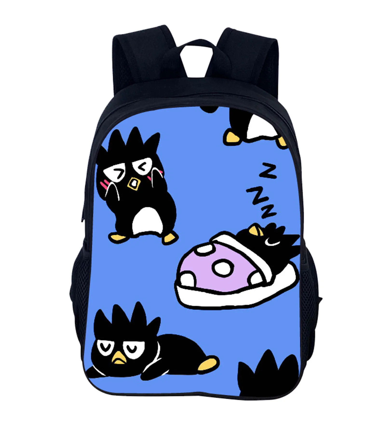 Badtz-Maru Classic Backpack Sanrio Rucksack,Kid Canvas School Bag Casual Knapsack for Travel,Outdoor