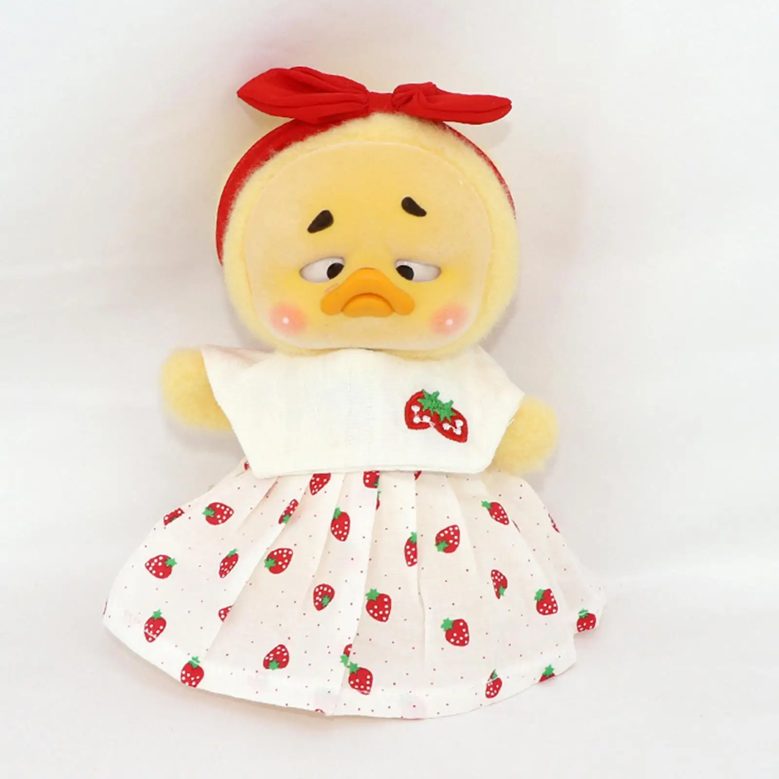 Plush Doll Clothes Stylish Decoration Doll Outfit Costumes Comfortable Cute Pretend Play Stuffed Duck Clothes DIY Duck Plush Toy