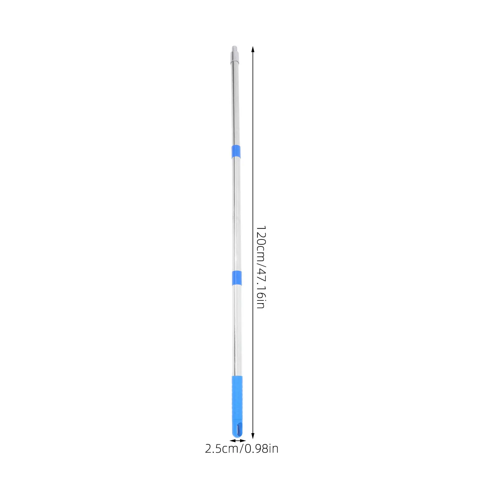 1Set Extension Pole Paint Roller For Painting Decor Thickened Multi-section Aluminium Alloy Telescopic Rod