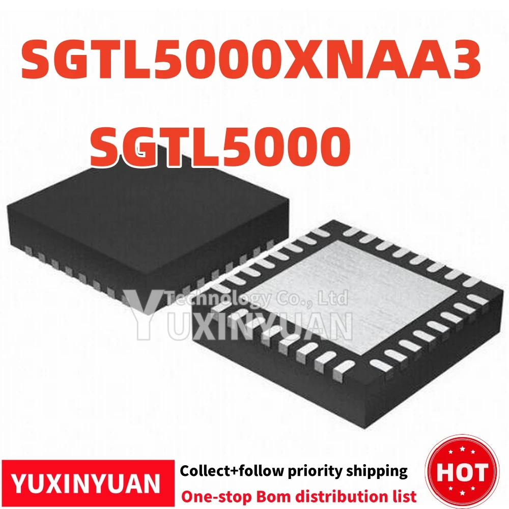 

2PCS SGTL5000XNAA3 SGTL5000 QFN32 IN STOCK YUXINYUAN