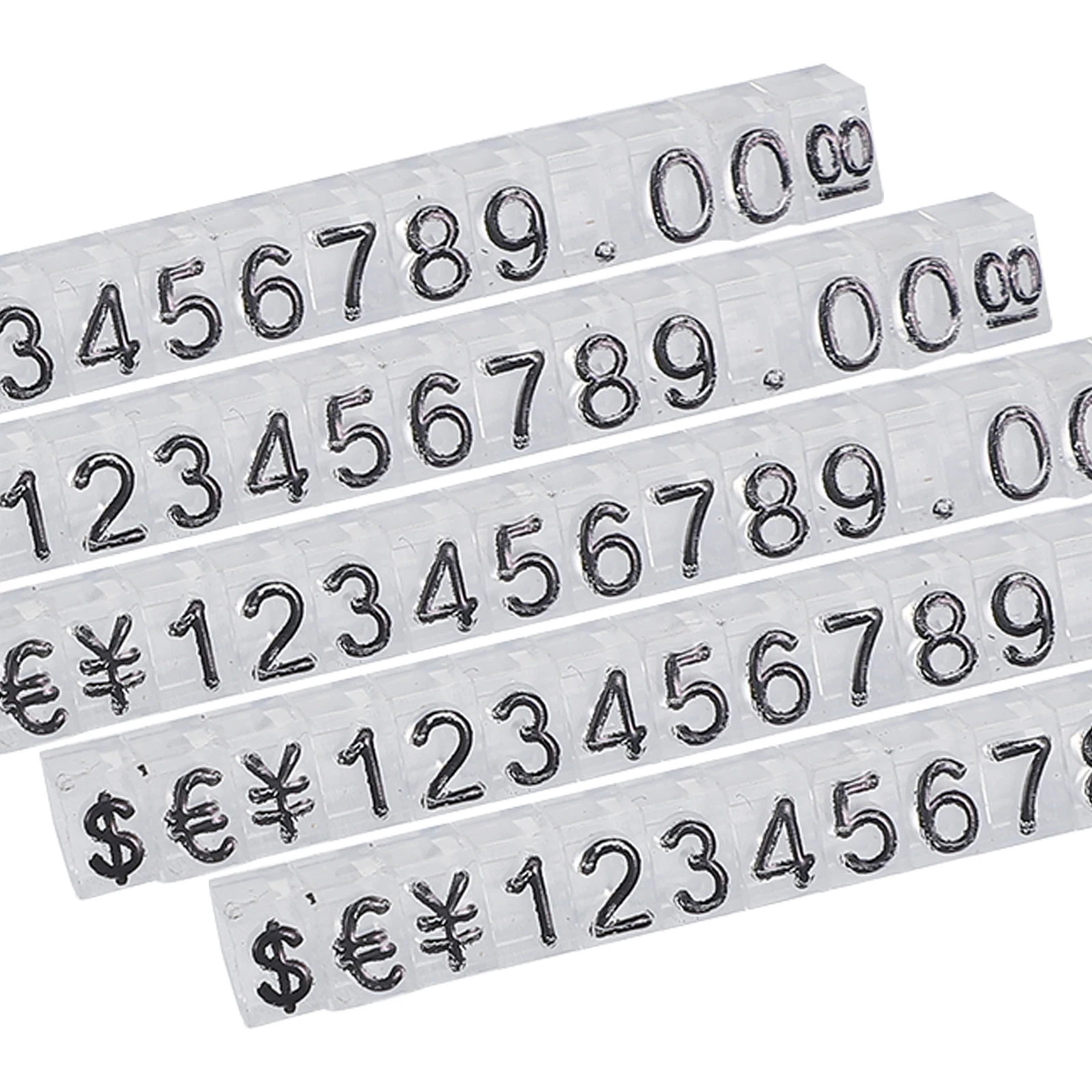 

Clear Plastic Price Display Blocks Jewelry Stores Lightweight Aluminum Alloy Retail Shop Tags Vegetable Fruit Dry Food Label