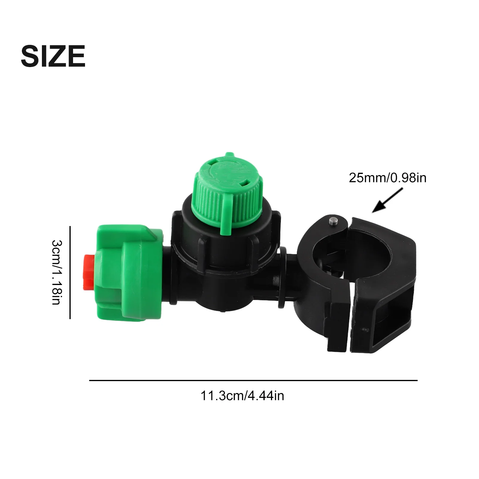 Garden Watering Nozzle Agricultural Spraying Nozzle Flow Rate Adjustment Leakage Minimization Versatile Application