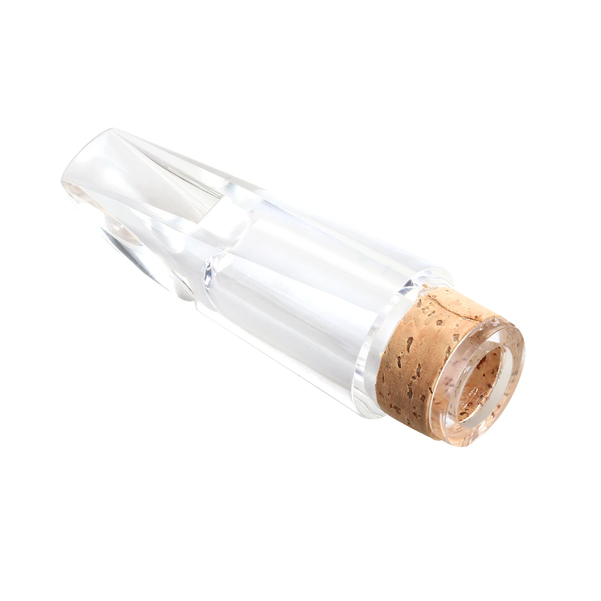 

Clarinet 90x25mm Transparent ABS Plastic Crystal Clear Practice Blowtorch Clarinet Mouthpiece Musical Accessories