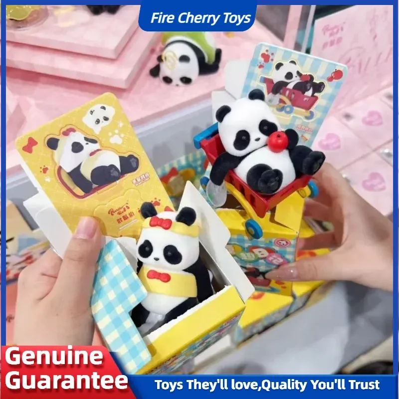 

Горячая натуральная панда-ролл, игривая серия журналов, слепая коробка, игрушка Kawaii, фигурка животного, Misteriosa, модный декор для стола, подарки-сюрпризы