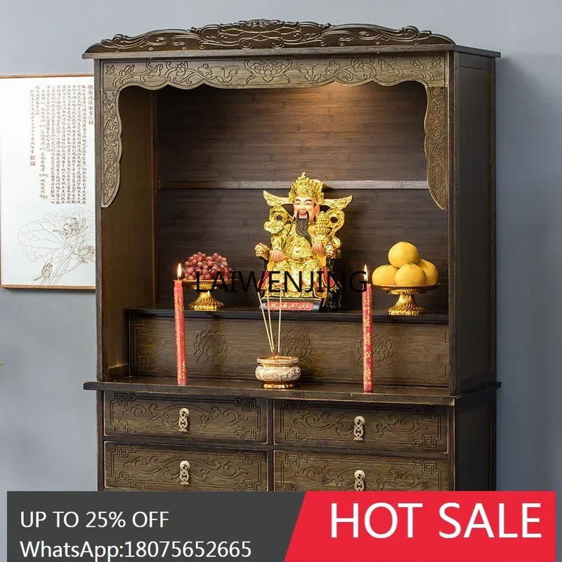 SGF nieuwe Chinese boeddhistische niche verticale kast huishoudelijke Guan Erye aanbieden tafel moderne aanbieden tafel