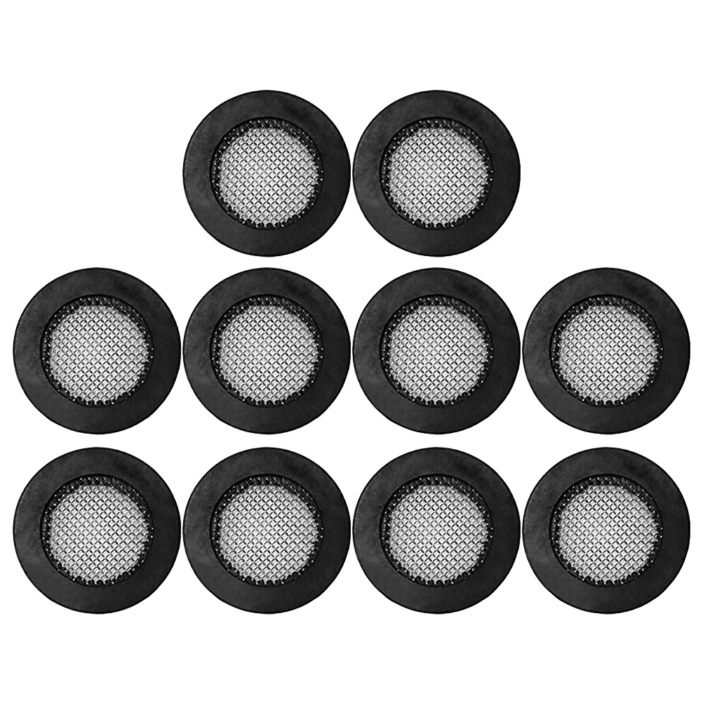 

50pcs Hose Filter Net Seal Hose Rubber Washers Gaskets with Filter Screen Filter Hose Washer Bellows Washer