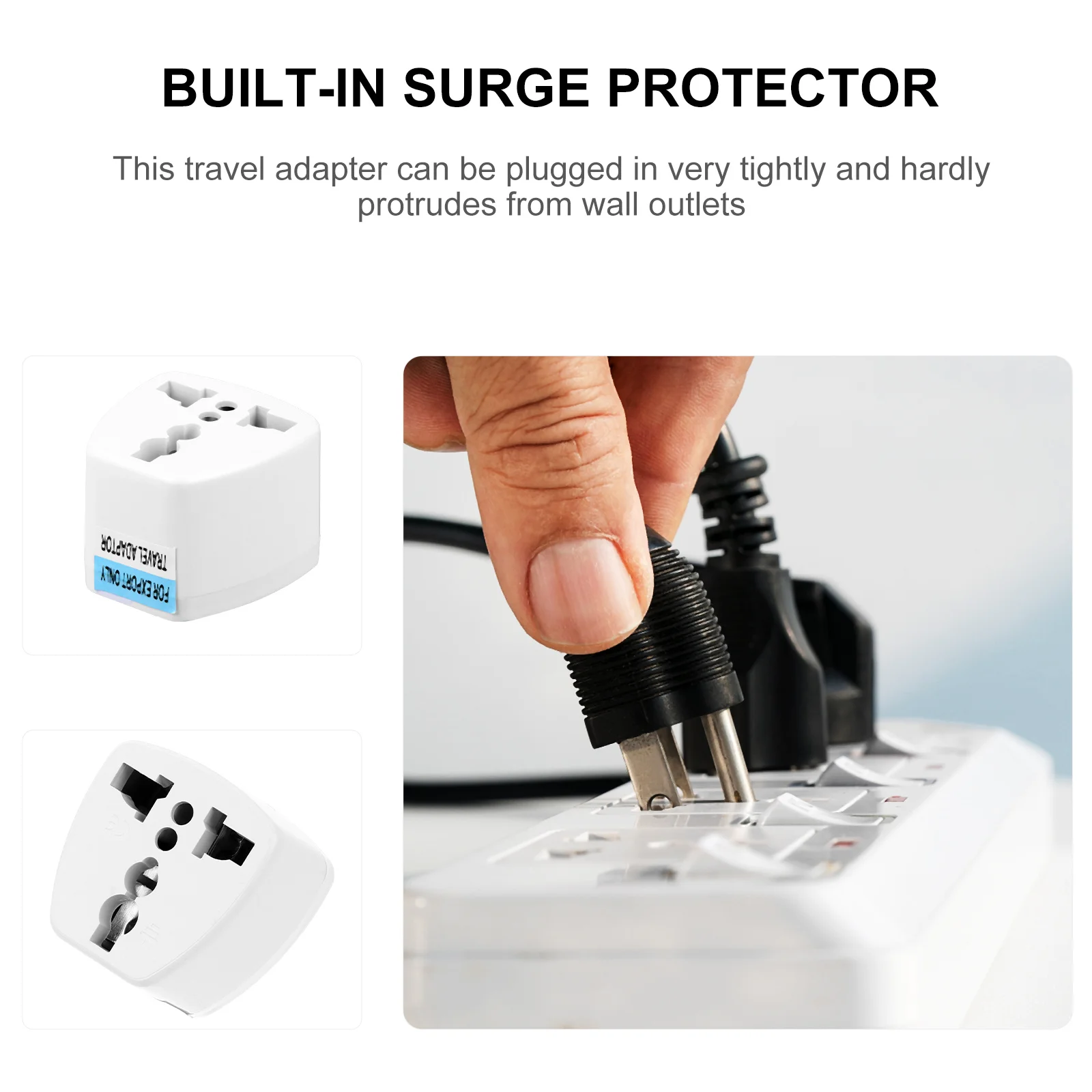

Universal Uk to Australian Plug Adapter for Laptop Smartphone Tight Fit Wall Outlet Connection Outlet Adapter Converter
