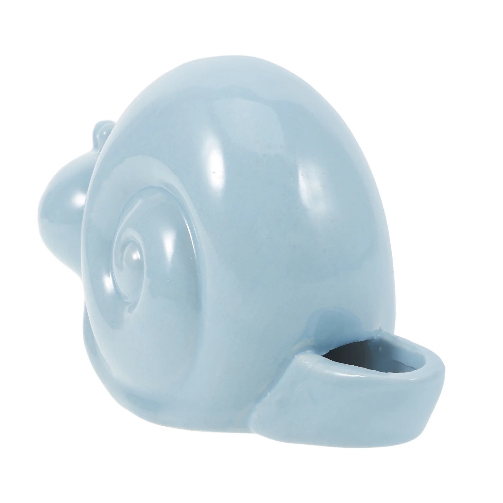 

Chicken Water Feeder Snail Shaped Ceramic Dispenser Practical Automatic Poultry Water Feeder Chick Drinking Supplies