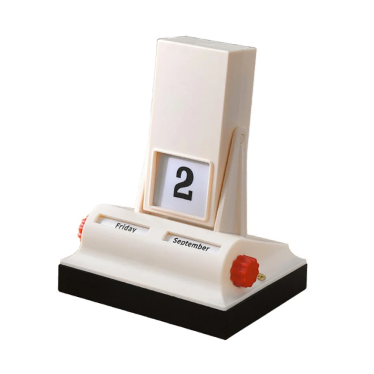 

ADP-Flip Calendar Tabletop Ornament Decorative Desk Calendar Desktop Calendar Calendar for Hotel Office Bedroom Living Room