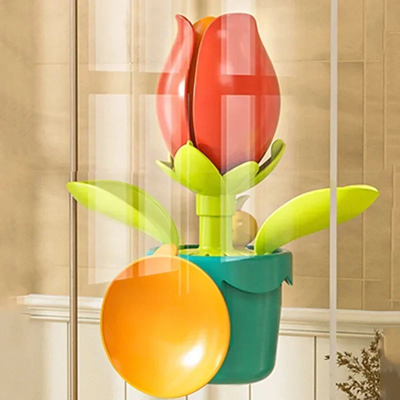 

Children Funny Water Game Bath Toy Sunflower Bathroom Shower Spray Water Bathroom Bathtub Toy Fun Water Spray Sprinkler Toy Gift