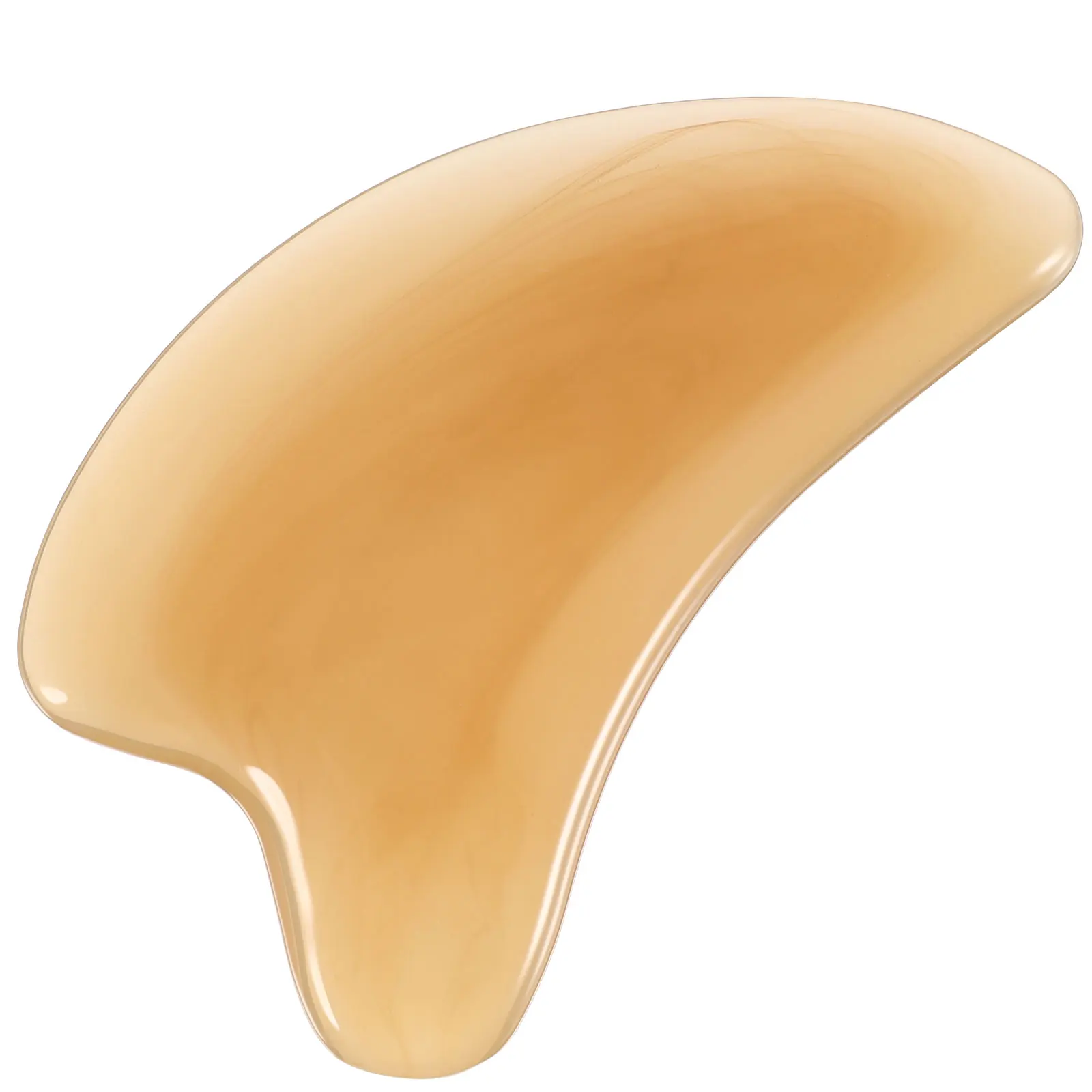 

Horn Scraping Massage Stone for Face Neck Body Skincare Tools Natural Ox Horn Surface Promotes Blood