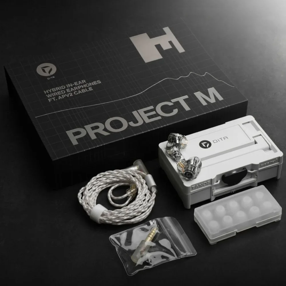 Dita Audio Project M 1DD+1BA Hybrid Drivers In-Ear Monitors