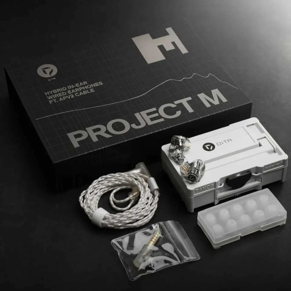 Dita Audio Project M 1DD+1BA Hybrid Drivers In-Ear Monitors