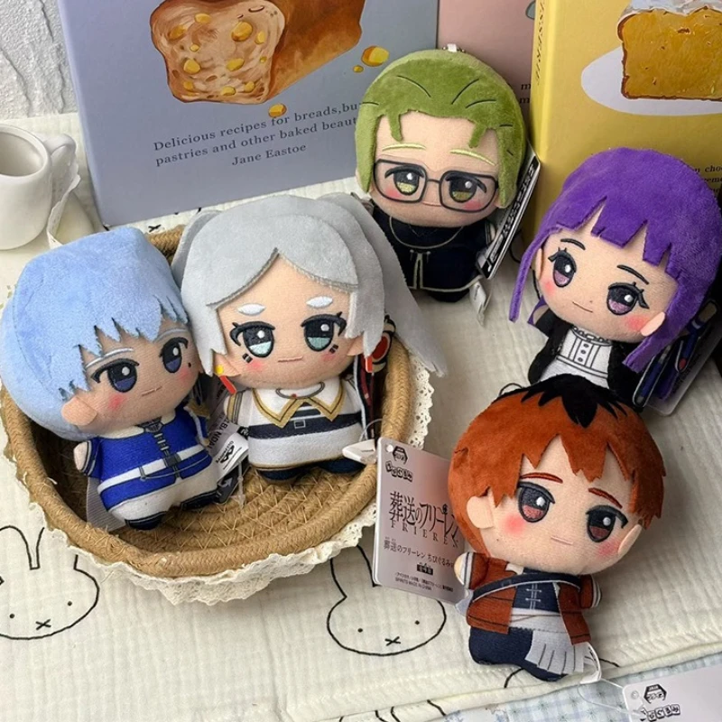 Japanese Anime F-frieren Peripheral Plush Toy Keychain Cute Cartoon Character Stuffed Plush Toy Keychain Hanging Exquisite Gift