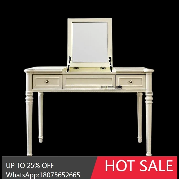 HLZ  American custom dresser solid wood bedroom makeup table sample room furniture