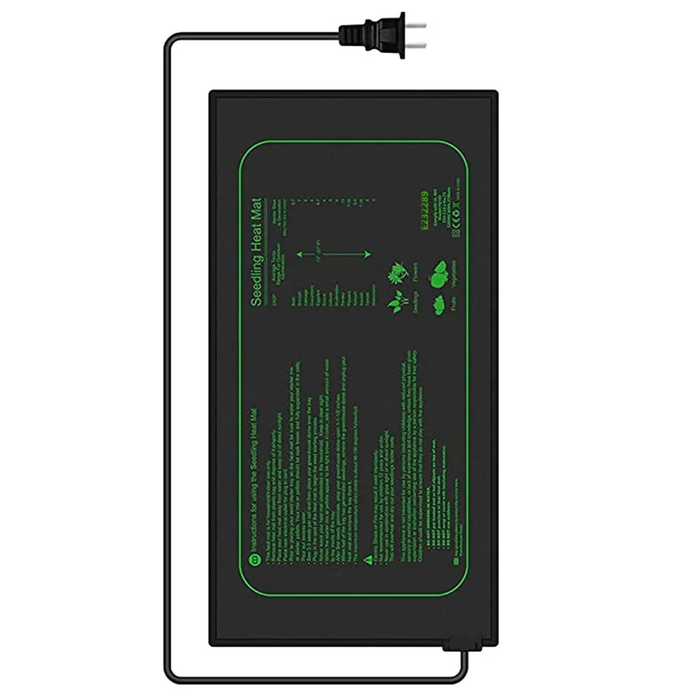 حصيرة تدفئة النباتات وسادة حرارية مقاومة للماء للإنبات حتى توزيع الحرارة صنعة موثوقة الولايات المتحدة التوصيل حصيرة تسخين النبات #6