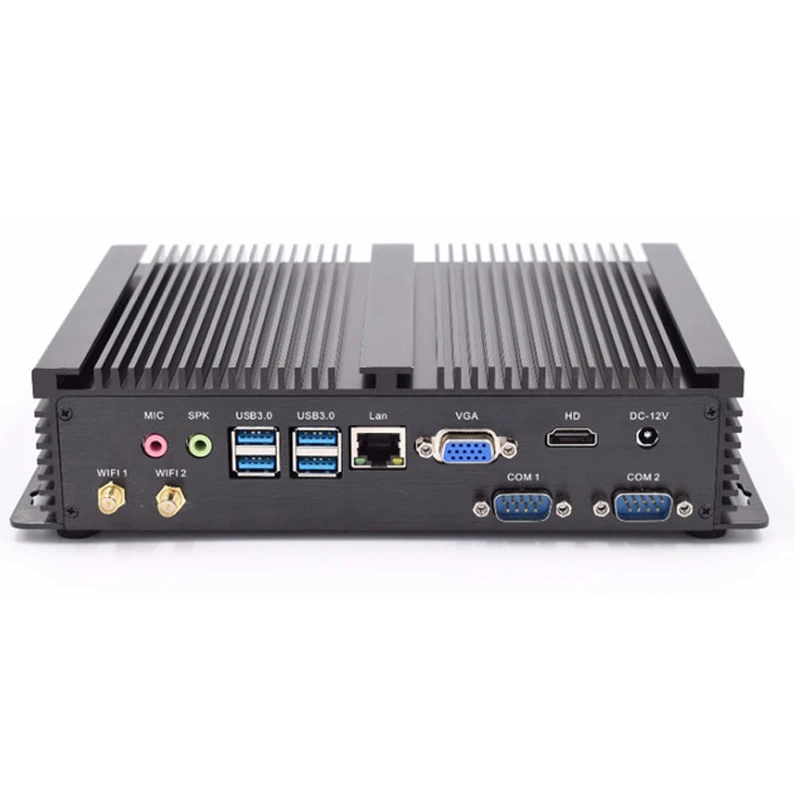 Mini PC industriel avec 2 x COM RS232, Intel 12e génération CPU i7 1255U i5 1235U, ordinateur HDMI VGA 11e génération i7 1165G7 i5 1135G7 Win11