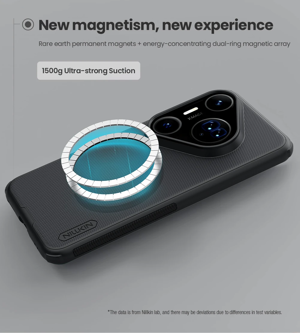 

Чехол для Huawei Pura 80 Pro, чехол NILLKIN, магнитный суперматовый щиток, матовый чехол из ПК для Huawei Pura 80 Pro +