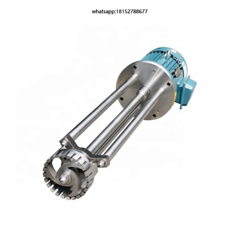 High Shear Mixer Homogenizer Stainless Steel Emulsifying Machine for Cream Lotion Food Liquid