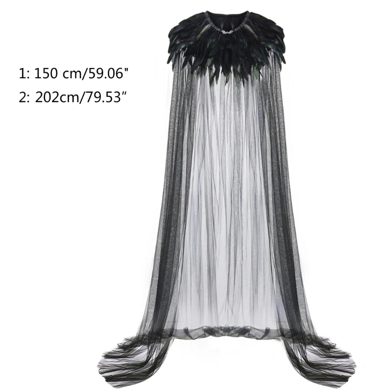 Kobiety mężczyźni Halloween Cape przebranie na karnawał przebranie Party czarodziej czarownica płaszcz stroje ubioru