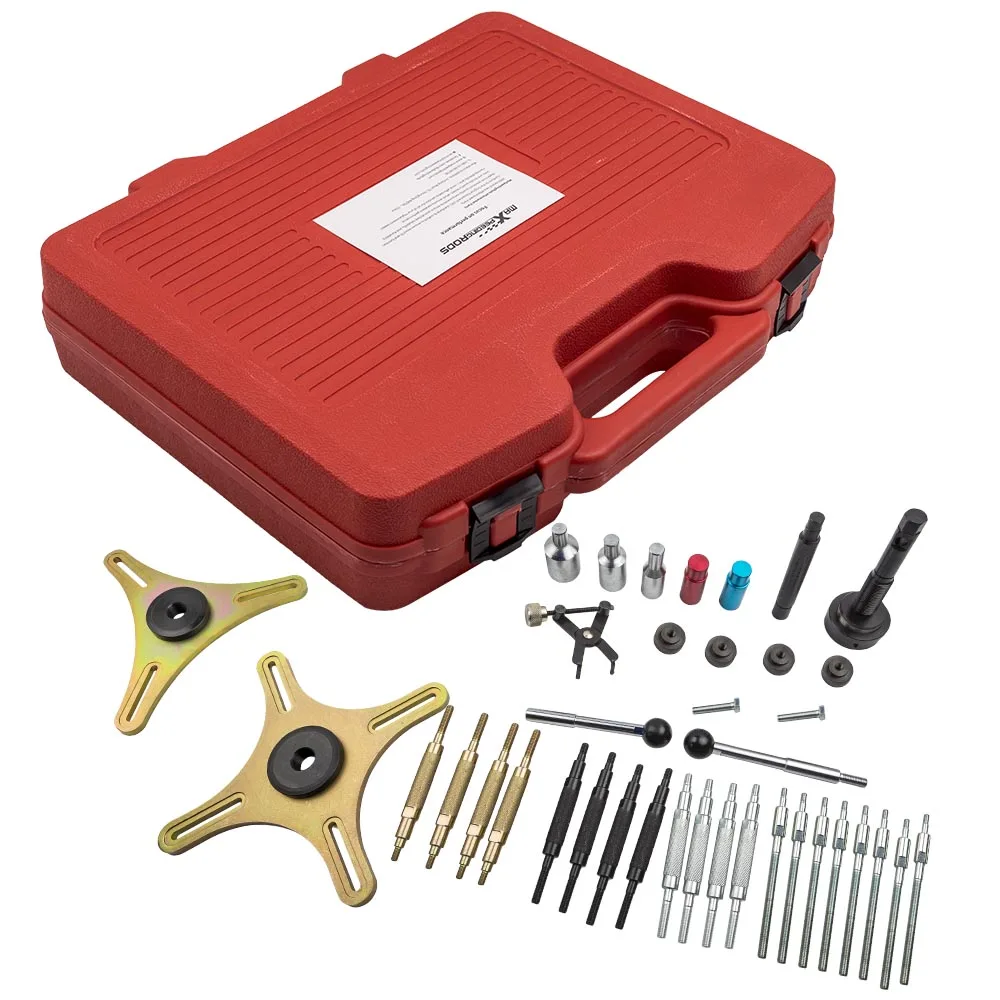 38x Self Adjusting Clutch Alignment Master Kit Clutch Alignment Setting Tool Set for VW BMW Mercedes Ford