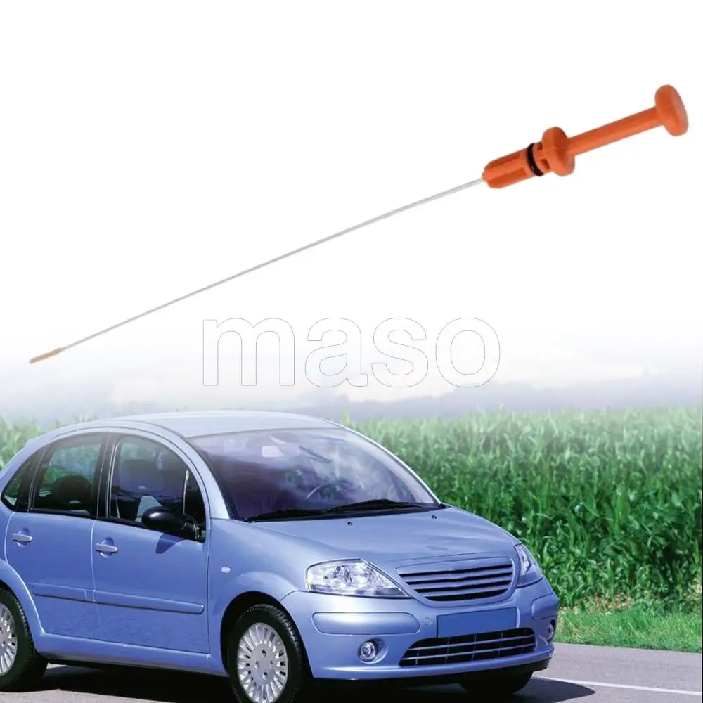 

Car Engine Oil Level Dipstick Accessories 117475 For Citroen C3 Berlingo Saxo Xsara Peugeot 106 206 306 307 Partner 1.1 1.4 1.6