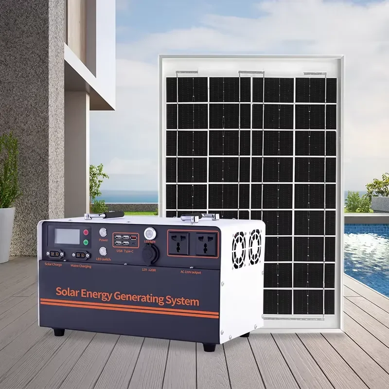 For Aya 1500W Portable Power Station 1700Wh Solar Generator Off Grid Photovoltaic Emergency Energy Storage Small