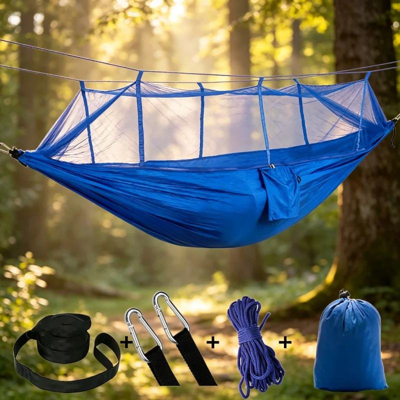 Lightweight Portable Separating Hanging Mosquito Bug Net for Outdoor Camping Hammock Travel