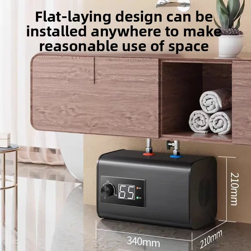 Instant 1500W fast thermal energy saving kitchen/bathroom dual-purpose up-out-down installation